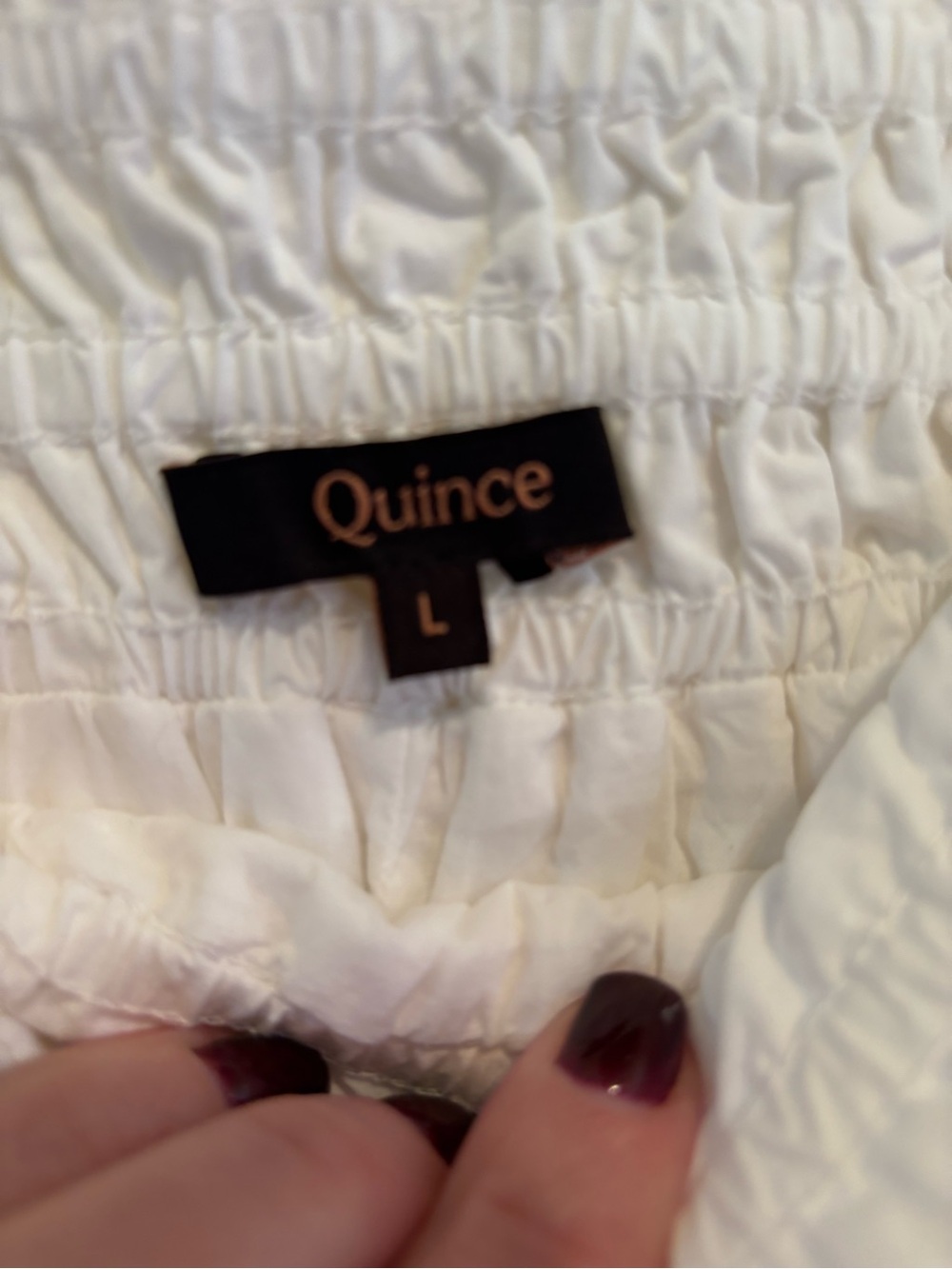 Quince White Tiered Boho Chic Maxi Skirt - Picture 5 of 5